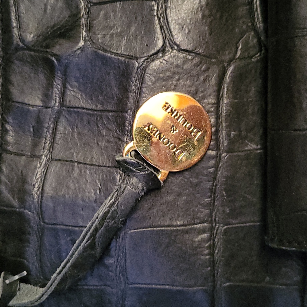 Vintage dooney and bourke black handbag 👜 - Picture 3 of 7